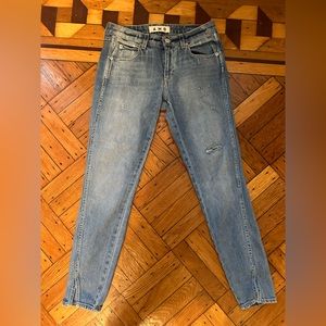 New AMO Twist Sweet Cheeks Wash Jeans Size 26